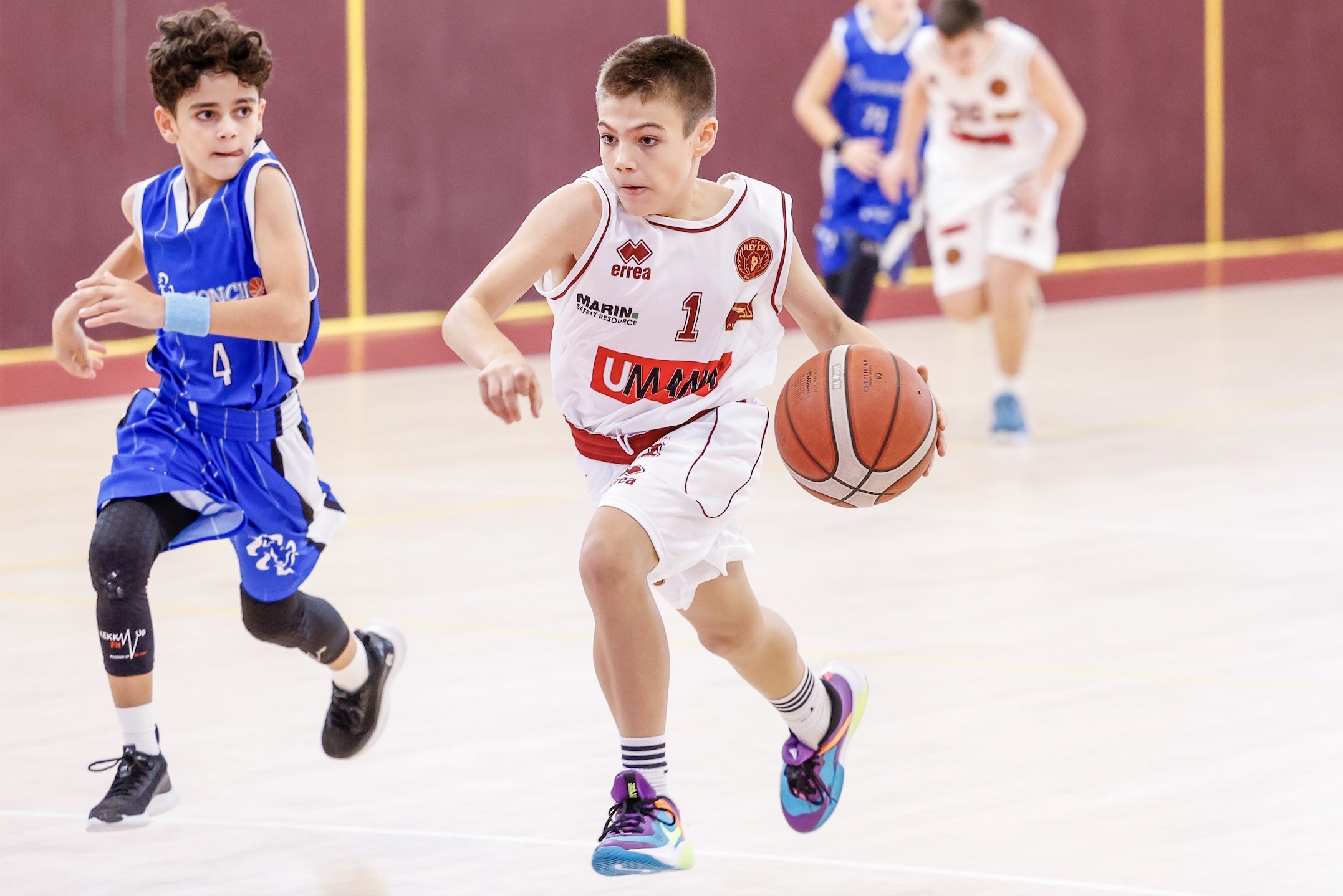 Under 13 in campo dell'Umana Reyer