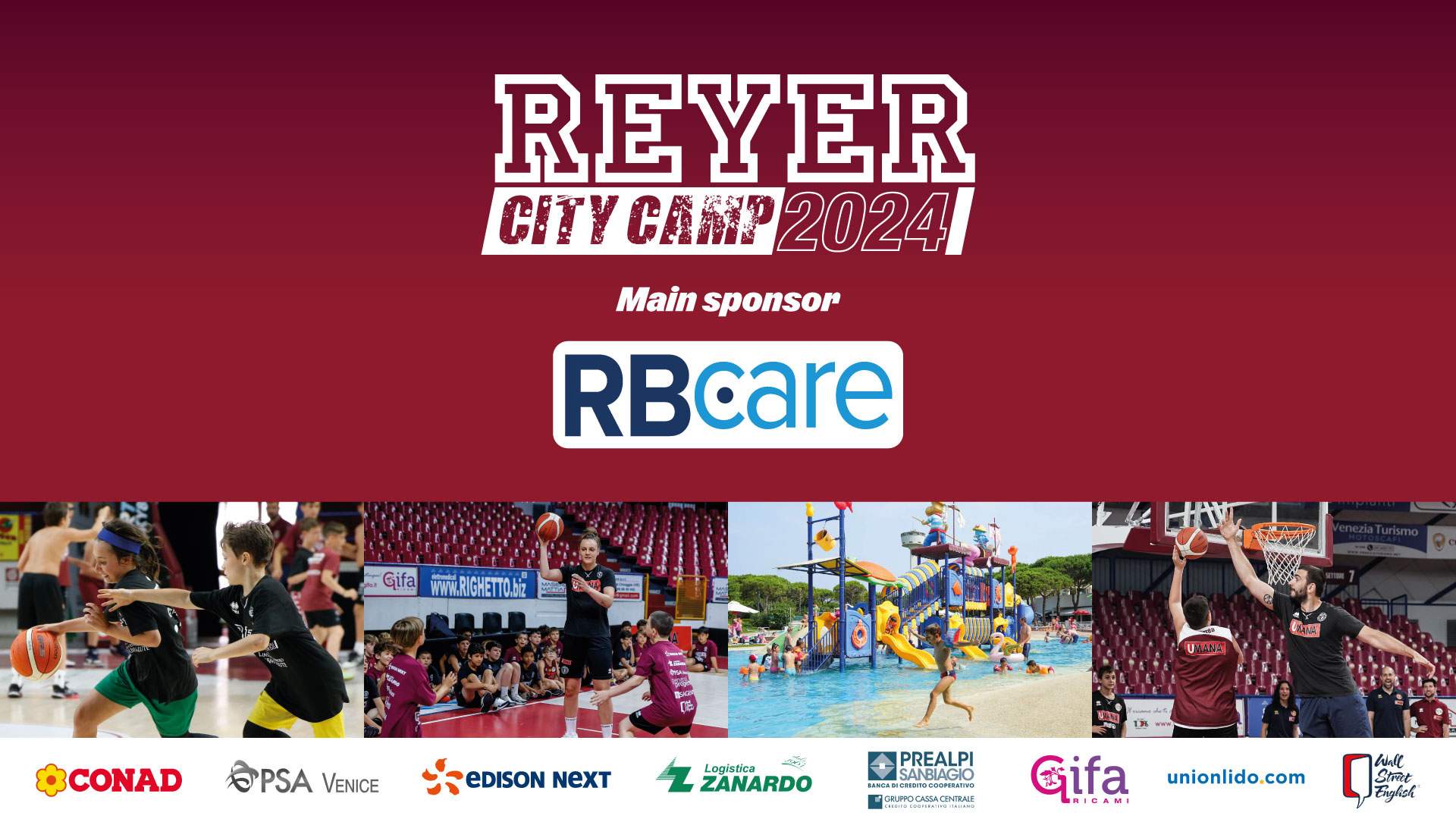 Estate di basket e divertimento con il Reyer City Camp 2024! In collaborazione con il Main Sponsor RBCare, l’Umana Reyer organizza il camp estivo 2024 dedicato alle giovani leonesse e ai giovani leoni.